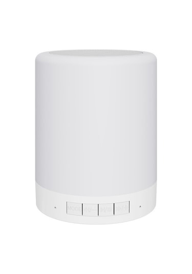 Xiyyadms 3w Multifonksiyonel Led Işık Ve Bluetooth Hoparlör - Dokunmatik Kontrol, 7 Renkli Ambians, A Kalite Pil, Fcc Ce Onaylı, Modern Minimalist Masa/yatak Odası Işığı