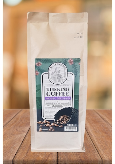 Cahit Efendi Türk Kahvesi Özel Seri Kraft Ambalajında 1 KG