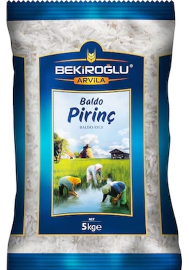 Bekiroğlu Arvila Lüks Baldo Pirinç 5 KG