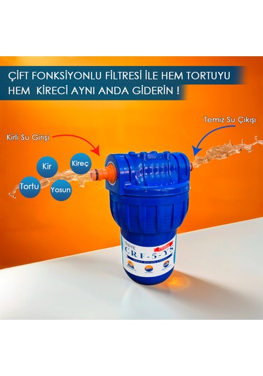 Car-fil Karavan Tipi Tortu Tutucu Kireç Önleyici Depo Filtresi