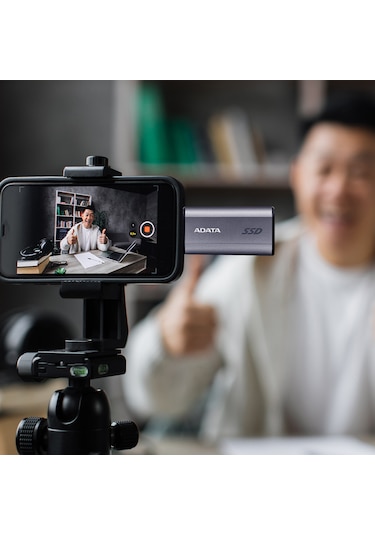 A-Data SC750 1000G-CCBK 1 TB USB 3.2 1050-1000MB/s Taşınabilir SSD Disk