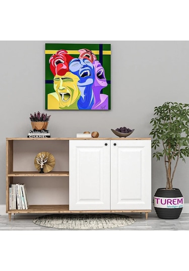 Grey Membran Kapak Konsol Mdf Antrasit