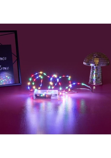 Kpm Dekoratif Aydınlatma - Renkli - 1 M Renkli