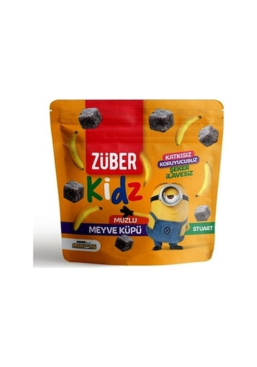 Züber Kidz Muzlu Meyve Küpü  49 G