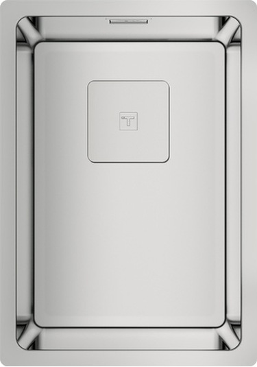 Teka Fle x linea Rs15 2B 27.40 Tek Hazneli Tezgahüstü/Tezgahasıfır (Flush) Tezgahaltı Paslanmaz Çelik Eviye - 115000016