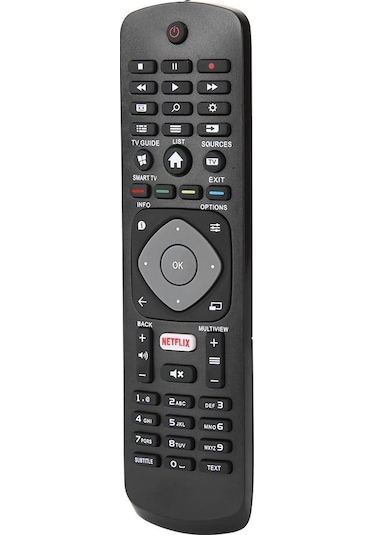 Philips Uyumlu Netflix Tuşlu LCD LED Smart TV Kumanda