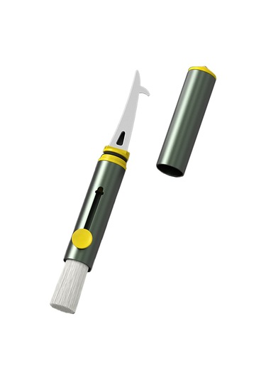 Jeehugo Araç Pencere Kırıcı Ve Temizleme Fırçası - Klima Vantili, Tuşlar, Lastikler İçin - 3'lü Araç Gereci - Koyu Yeşil