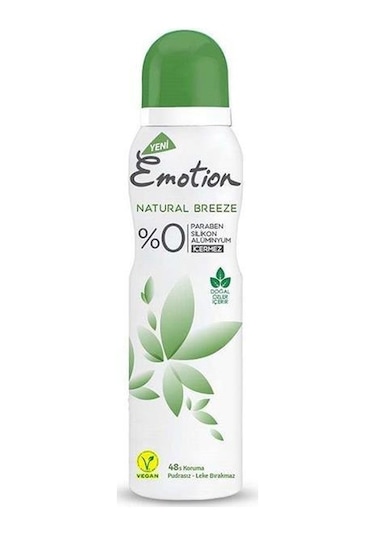 Emotion Natural Breeze Kadın Sprey Deodorant 150 ML