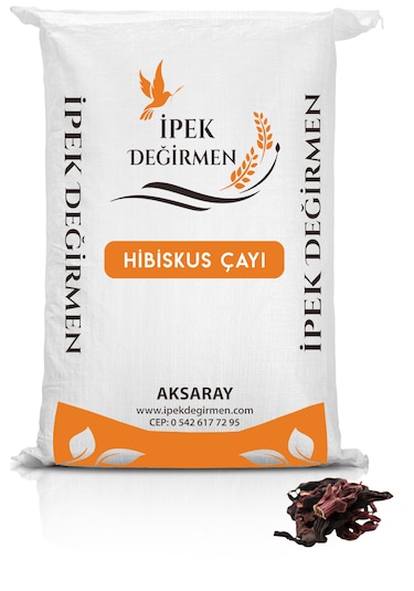 İpek Değirmen Doğal Kurutulmuş Hibiskus Çayı Nar Çiçeği 1 Kg