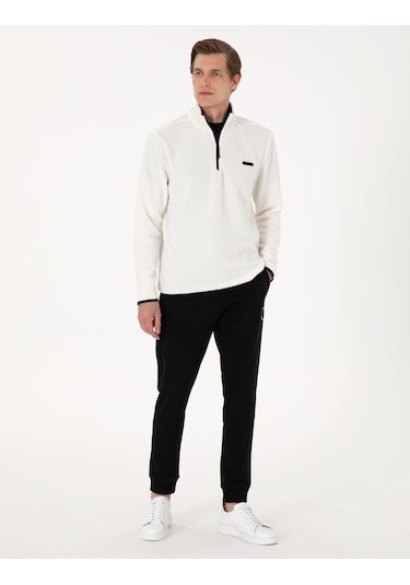 Pierre Cardin Erkek Beyaz Sweatshirt 50314056-vr013 Beyaz
