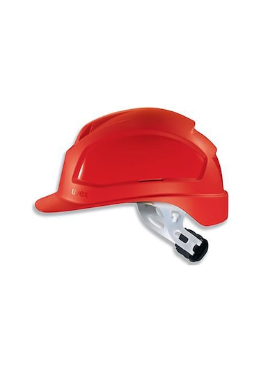 Uvex Vidalı Kırmızı Baret (201332579)