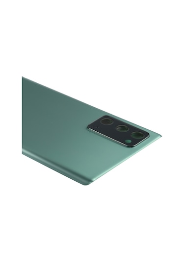 Cbtx Samsung Galaxy Note20 Uyumlu Kamera Lens Kapaklı Pil Arka Kapağı Yeşil