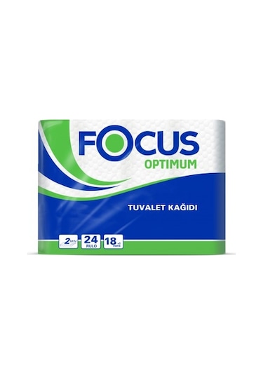 Focus Optimum Çift Katlı Tuvalet Kağıdı 24 Rulo