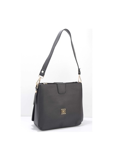 Siyah Kadın Postacı Çanta C06619599209 Siyah