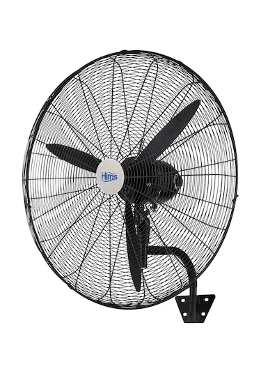 Hims Hef-d650 190w 26 Inç Siyah Sanayi Tipi Duvar Vantilatörü