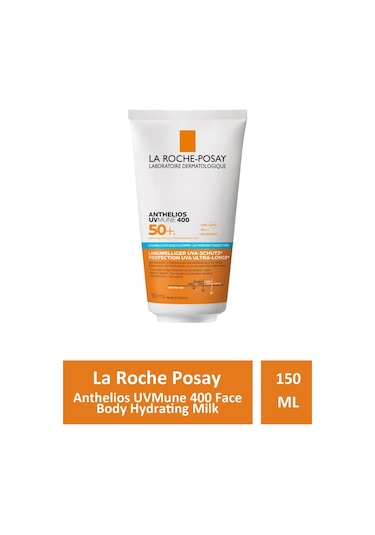 La Roche Posay Anthelios Uvmune 400 Face Body Hydrating Milk 150 Ml