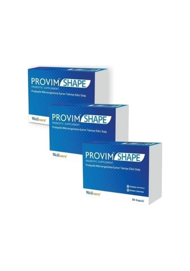 Provim Shape Probiyotik Içeren Takviye Edici Gıda 30 Tablet 3 Lü