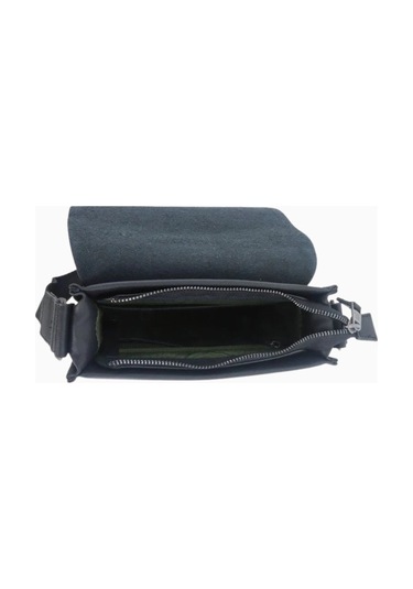 Discovery Heritage Metal Logolu 4l Kapasiteli Messenger Omuz Çantası Siyah 1