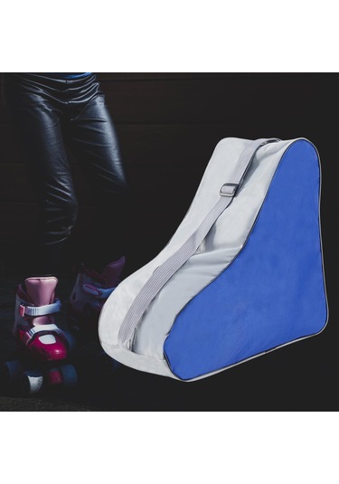 Suntek Paten Çantası Taşıma Ayakkabıları Saklama Mavi Mavi