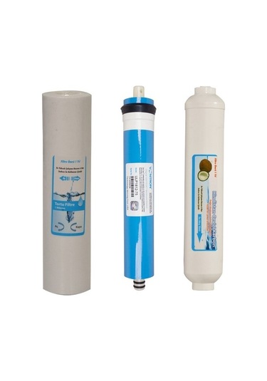 Su Arıtma 1 Micron Tortu, Membran Ve Tatlandırıcı Filtresi