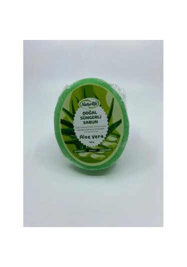 Naturlife Aloe Vera Süngerli Sabun 100gr Aloe Vera