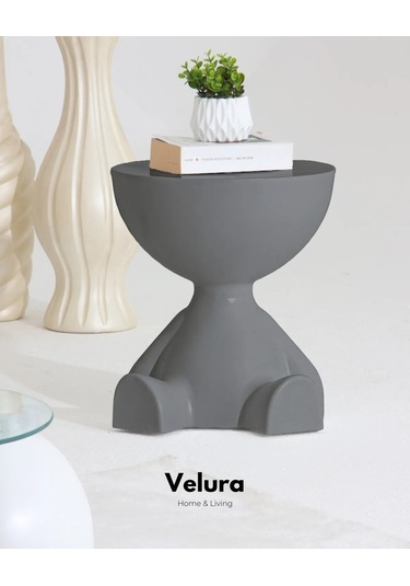 Tedy Yan Sehpa & Ayıcık Zigon Sehpa & Pinterest Sehpa Modeli - Antrasit Antrasit