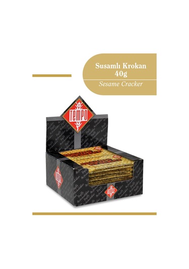 Susam Krokan 40 G X 12 Adet - Sesame Cracker