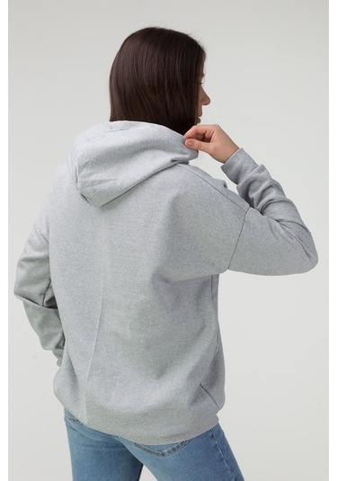 Modagen Unisex Gri Oversize Hırka Gri