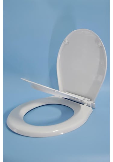 Yetişkin Ve Çocuk Klozet Kapağı Çocuk Adaptörü Söküp Takılabilir Yerli Üretim Beyaz