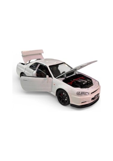 Hobbiez World 1/24 Nissan Gtr R34 - White