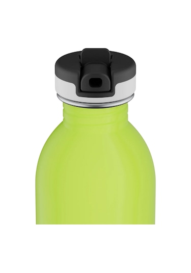 Kids Bottle Reactive Sarı/yeşil Paslanmaz Çelik Çocuk Su Matarası 250 Ml Renkli