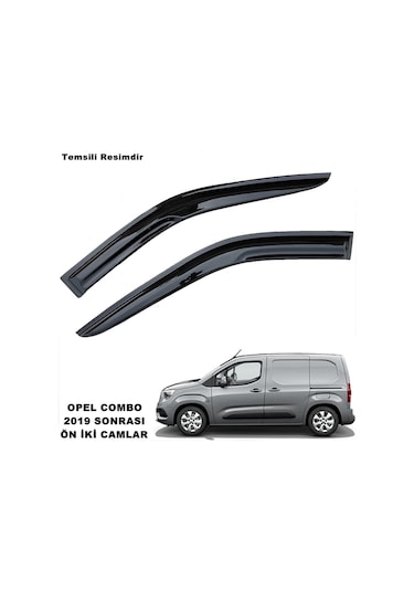 Opel Combo Mügen Cam Rüzgarlığı 2019 Sonrası 2 Li Set