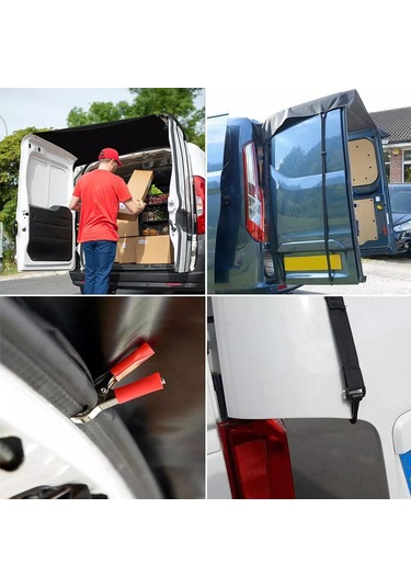 Karavan Karavan Arka Ahır Kapısı Tente Kapağı Su Geçirmez Dayanıklı