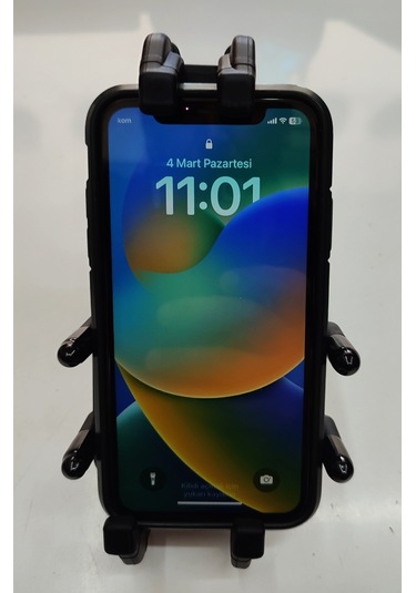 Mt Motosiklet Telefon Tutucu Titreşim Önleyici M.t Gidon Bağlantı