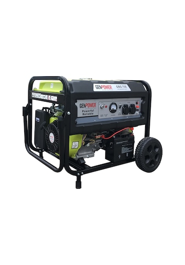 GenPower GBG 75 E 7.5 kVA Benzinli Monofaze Jeneratör