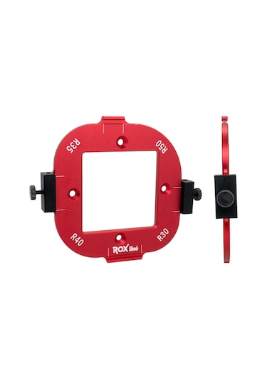 Rox Wood 0282 Alüminyum 4 Açılı Köşe Yönlendirici Freze Şablonu