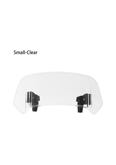 Gajeena "yüksek Ayarlanabilir Rüzgar Koruma Ekranı - Motosiklet İçin Abs Malzeme, Evrensel Uyumlu"