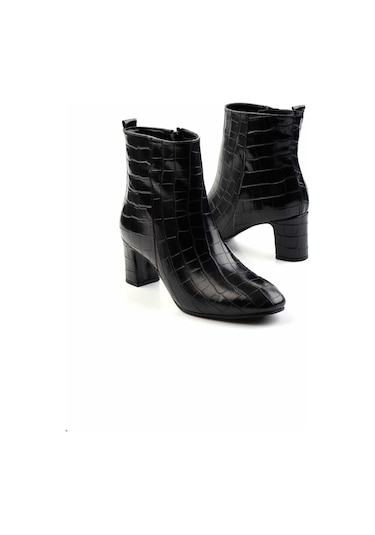 Bambi Siyah Kadın Bot & Bootie K02246551511 Siyah