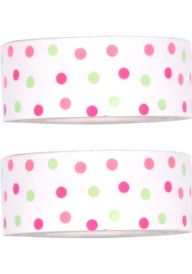 Yuntech01 Kıngjım Lazer Transfer Etiket Bandı 15mmx4m 2'li Paket - Renkli, Suya Dayanıklı, Ev/ofis İçin Uyumlu Lr20c/lk5c/lr-rk1c