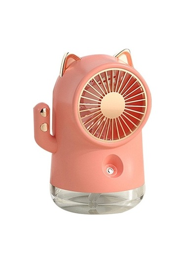Unimarket Usb Kişisel Soğutucu Masa Fanı - Ev, Ofis, Kamp İçin Pembe