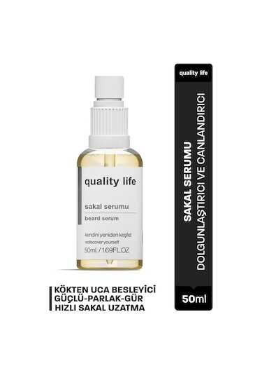 Quality Life Sakal ve Bakım Serumu 50 ML