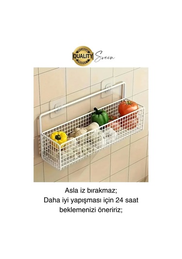 6 Ad. Ekstra Güçlü Kendinden Yapışkanlı İz Bırakmaz Suya Dayanıklı Banyo Rafı Tablo Ayna Askı Kanca Çok Renkli