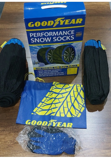 Goodyear Kar Çorabı, A+ Kalite Yüksek Performanslı Kar Zinciri