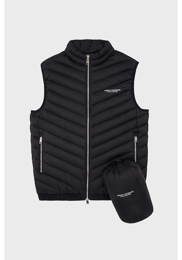 Armani Exchange Erkek Yelek 8Nzq52 Znw3Z 0217 Siyah Armani Exchange Erkek Yelek 8Nzq52 Znw3Z 0217 Siyah