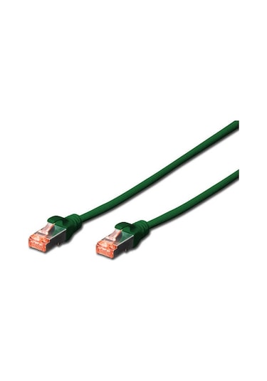 Assmann Digitus DK-1644-010/R 1 Mt CAT6 AWG27/7 S/FTP Kırmızı Patch Cord Kablo