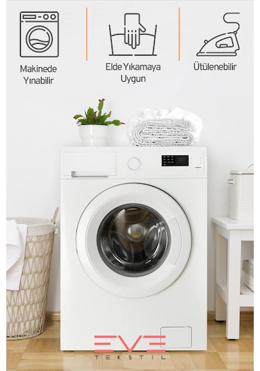 Eve Tekstil Fitted Yüksek Kaliteli Penye Kumaş Tek Kişilik Lastikli Çarşaf Beyaz