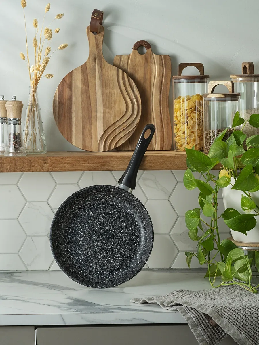 Raspberry Yapışmaz Döküm Tava 24 Cm 263530719 Siyah