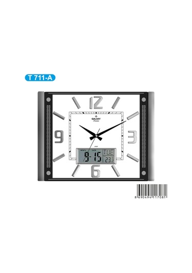 Galaxy 711-A Dijital Duvar Saati Çok Renkli