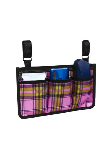 Suntek Kol Dayama Yürüteç Çantası Kırmızı-ekose