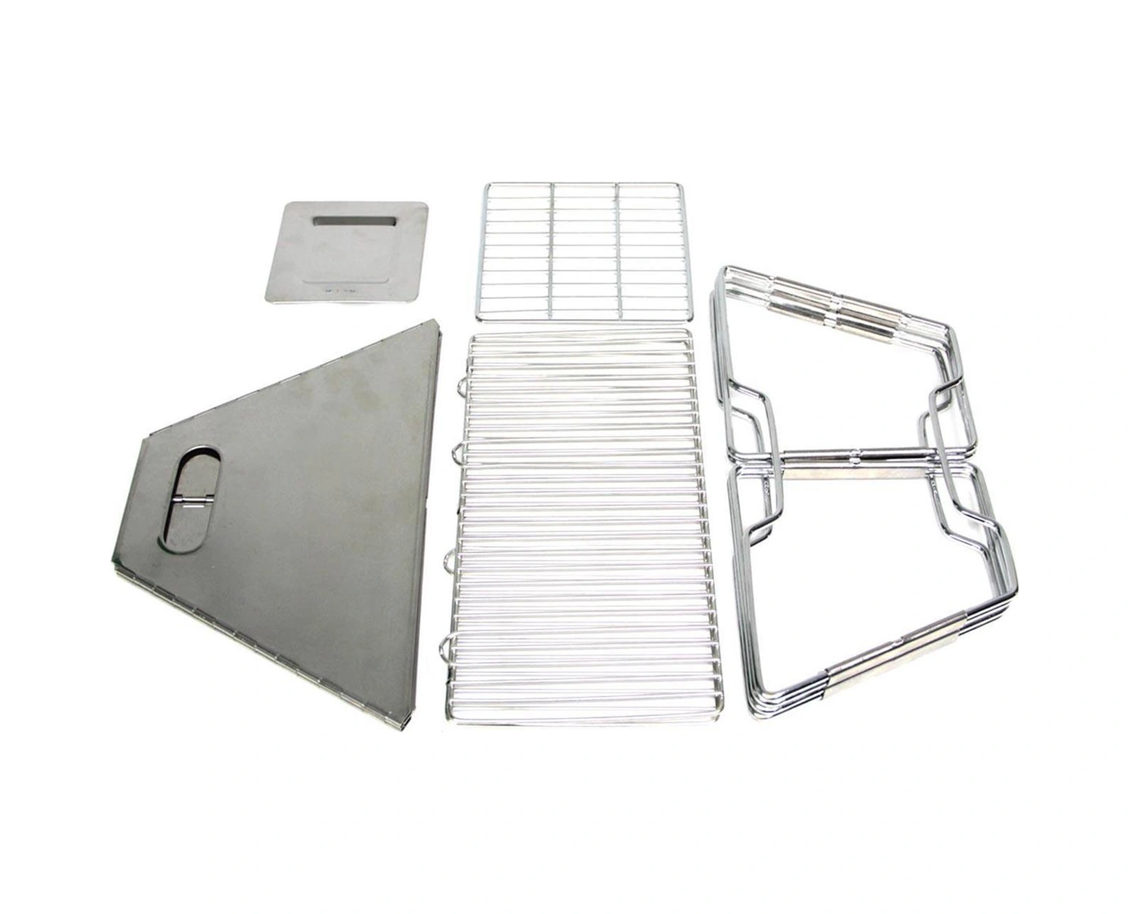 Madfox Katlanır Ayaklı Mangal Gri